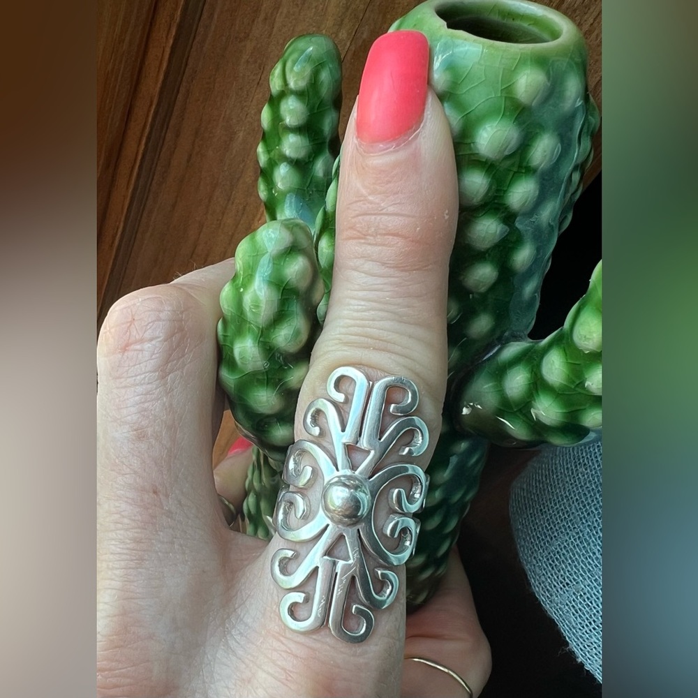 Sterling silver 925 ATI Mexico size approx. 7 - Picture 4 of 7